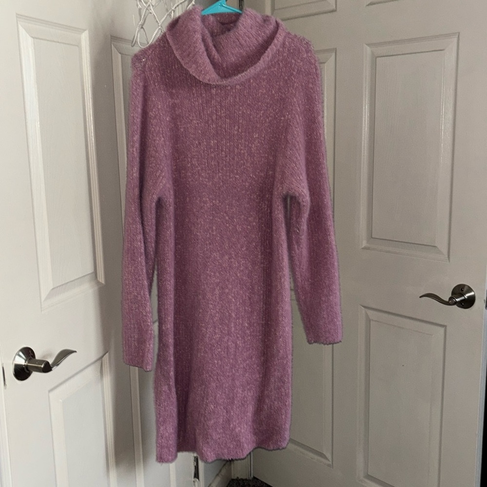 lulus Pink Sweater Dress